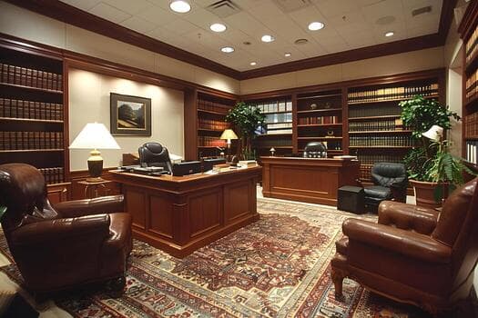 Law firm office interior